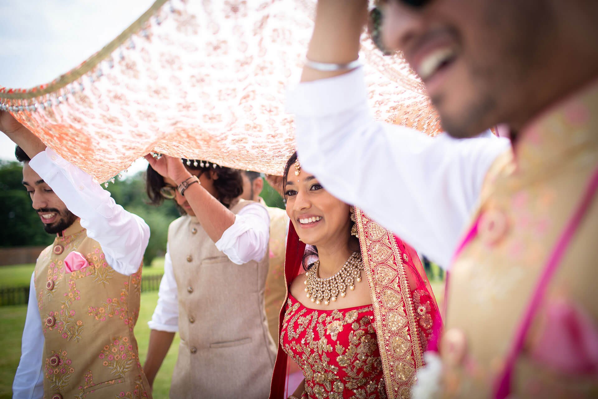 Indian Bridal Entrance with Saheli Events